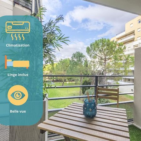 Апартаменты Superbe Appt Port Marianne, Parking Prive, 4 Personnes Монпелье Экстерьер фото
